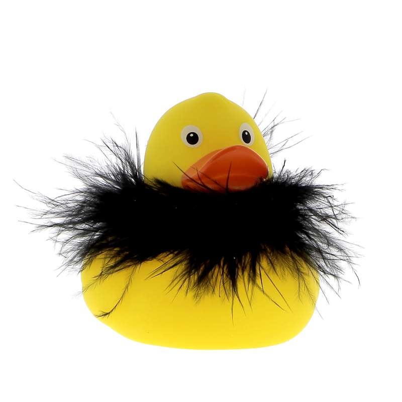 Duck gialla piuma boa
