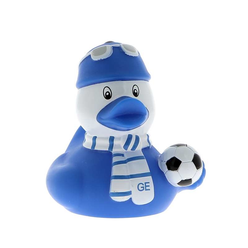 Tifoso calcio blu