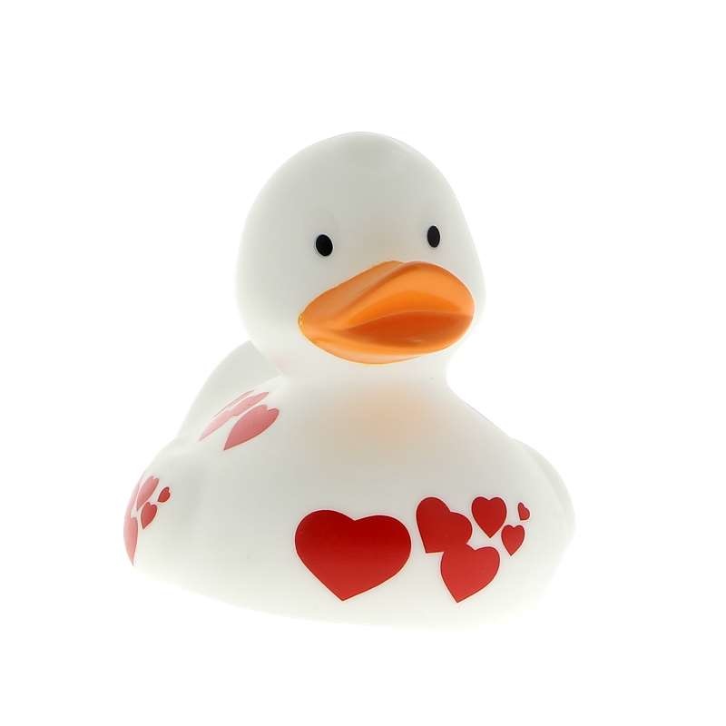 Duck cuore rosso