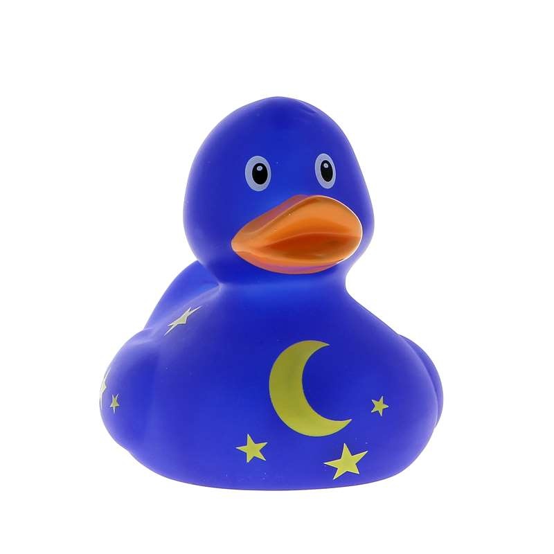 Duck con luna e stelle