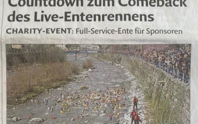 Der Countdown fürs Südtiroler Entenrennen läuft